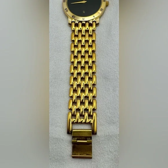 Men’s Citizen Elegance Vintage Gold-Tone Watch with Black Dial - Picture 7 of 10